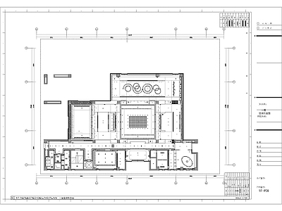 某售售楼中心室内 施工图