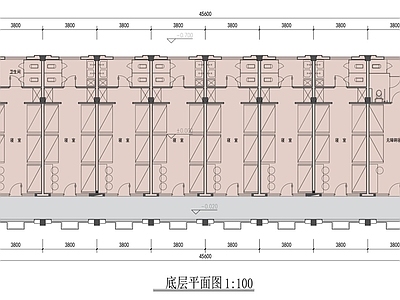 标准化宿舍楼建筑 施工图