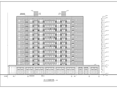 某住宅小区住宅区建筑 施工图