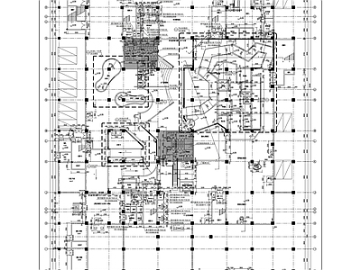 多层现代风格教育基地建筑 施工图