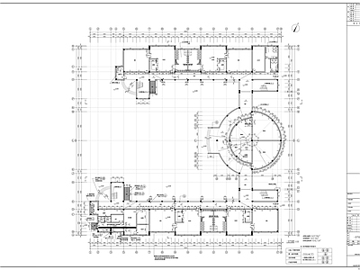 三层小学教学楼建筑 施工图