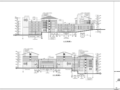 商学院教学楼建筑 施工图