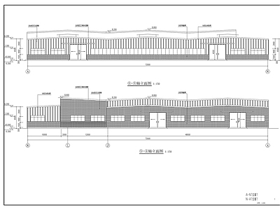 某装饰材料公司车间厂房钢结构 施工图