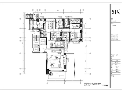 深圳某300m²大平层室内 施工图