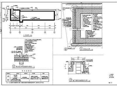 消防水池及泵房建施 施工图