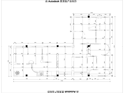 窗帘布艺展厅 施工图