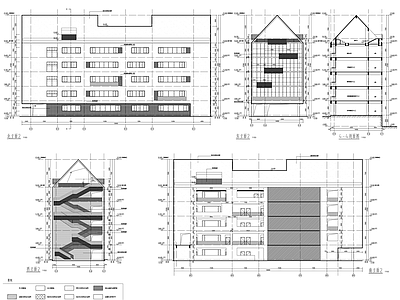 金湖附属中学拆建部分工程 施工图