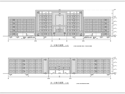 市级职业技工学 施工图