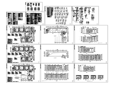 现代简约幼儿园 施工图