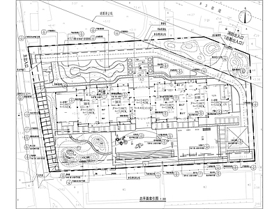 某幼儿园室外景观 施工图