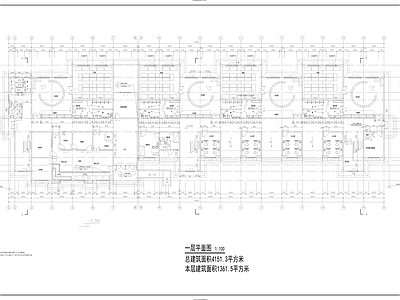 幼儿园建筑 施工图