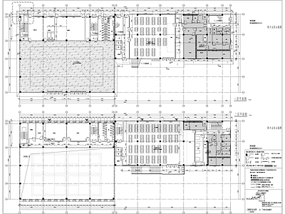 二层食堂 看台 安堂舍楼 建筑图 施工图 食堂建筑