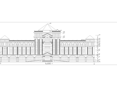 旧宾馆楼改造欧式宾馆建施 施工图