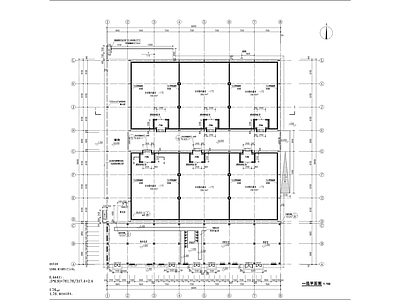 冷库建筑 施工图 工业建筑