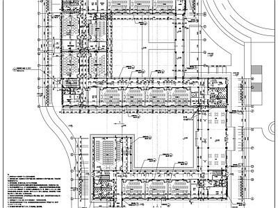 初中部教学楼建筑 施工图