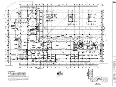 大学院系高层办公楼建筑 施工图