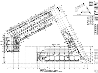 高层现代风格高等院校多功能艺术楼建筑 施工图