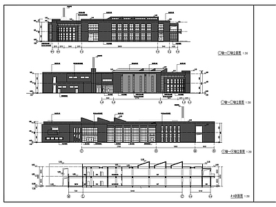 食堂建筑 施工图