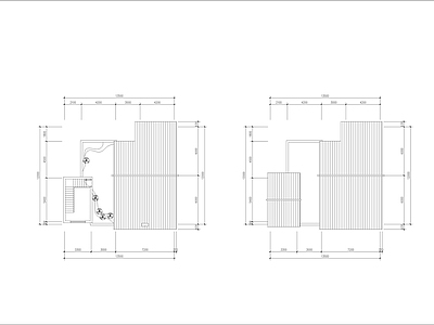 滨河茶馆建筑 施工图