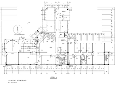 小渡假村宾馆方案建筑 施工图