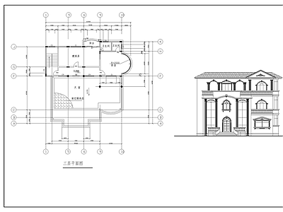 多套别墅建筑设计图 施工图