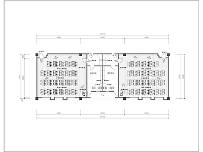 中学综合楼建筑 施工图