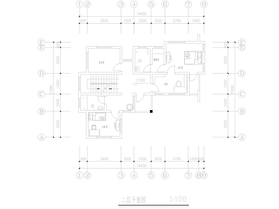 乡村别墅建筑 施工图