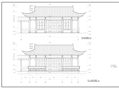 古建轩一临水 施工图