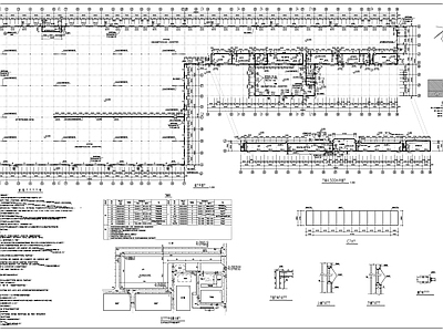 主车间钢构建筑图 施工图