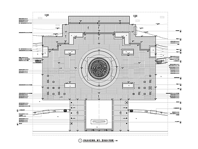 公园广场平 施工图