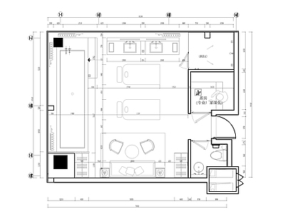 spa蒸拿包 施工图