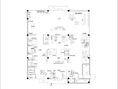 医疗家具展厅 施工图