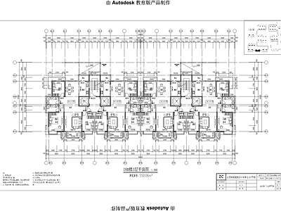 现代风格住宅 施工图