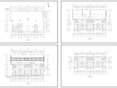 四层古建筑民居建筑全 施工图