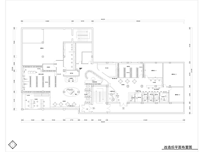 850平现代时尚婚纱摄影工作室 施工图