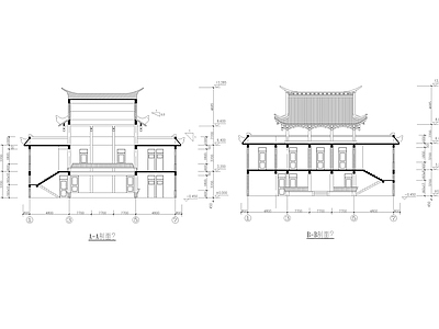 古建民居设 施工图