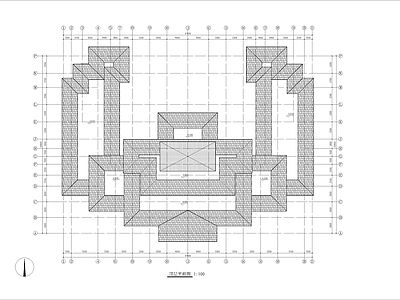 某仿古建筑办公楼 施工图