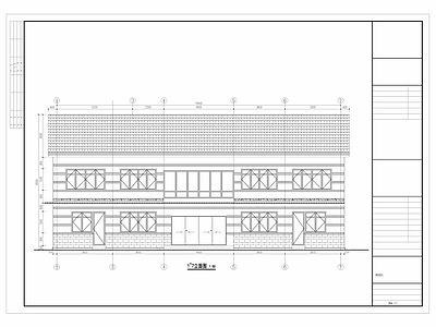 二层建筑 施工图 自建房