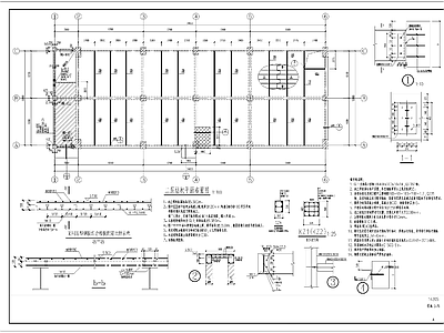 钢结构改造 施工图