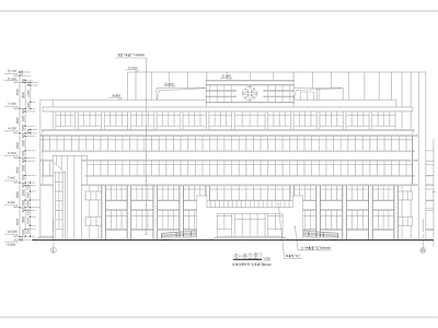 医院门诊住院楼建筑 施工图