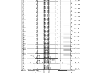 人民医院住院大楼建筑 施工图