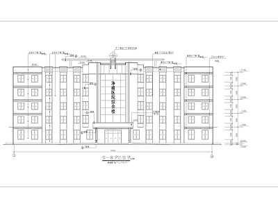 医院综合楼建筑 施工图