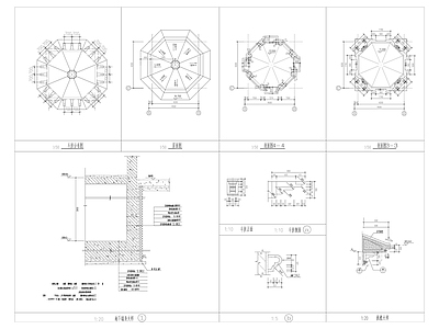 塔楼大样图 施工图 建筑通用节点