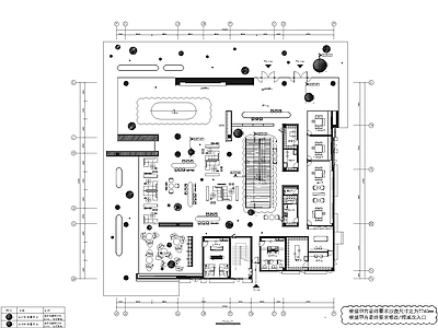 深圳某现代简约售楼 施工图