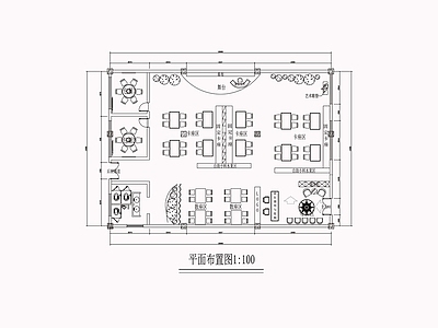 餐厅室内 施工图