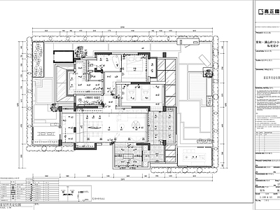 荣和澜山府别墅全套CAD 施工图