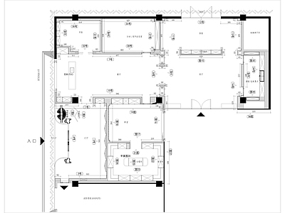 木饰面展厅 施工图