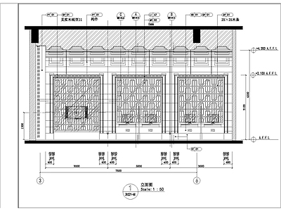 高档网吧CAD 施工图