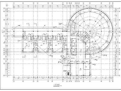 鸡冠石幼儿园建筑 施工图