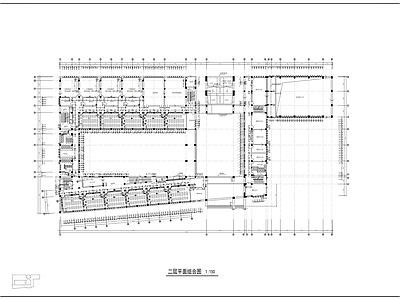 小学教学楼平面图 施工图